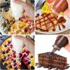 3Pcs 380ML Porous Condiment Squeeze Bottles for Ketchup, Salad, BBQ Sauce, Oil