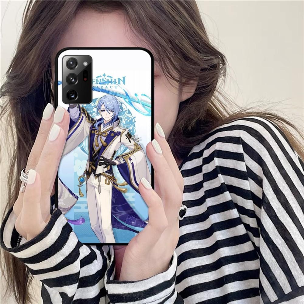 Genshin Impact Furina Phone Case For Samsung Note 8 9 10 20 Pro Plus Lite M 10 11 20 30 21 31 51 A 21 22 42 02 03