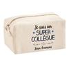 Multifunction Pouch Jean-François Super Colleague Birthday Gift Personalized Idea | School Pouch Office Supplies