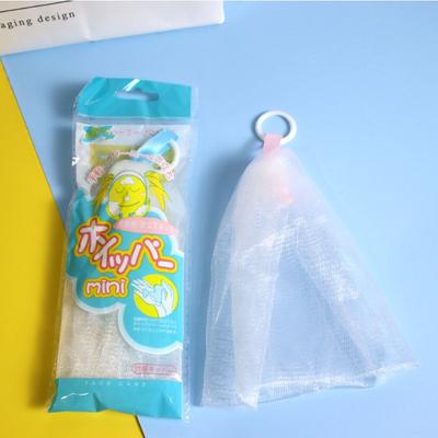 Double-layer Handmade Soap Facial Cleanser Foaming Net Bath Flower Scrubbing and Back Rubbing Soap Net Foaming Net Net Bag