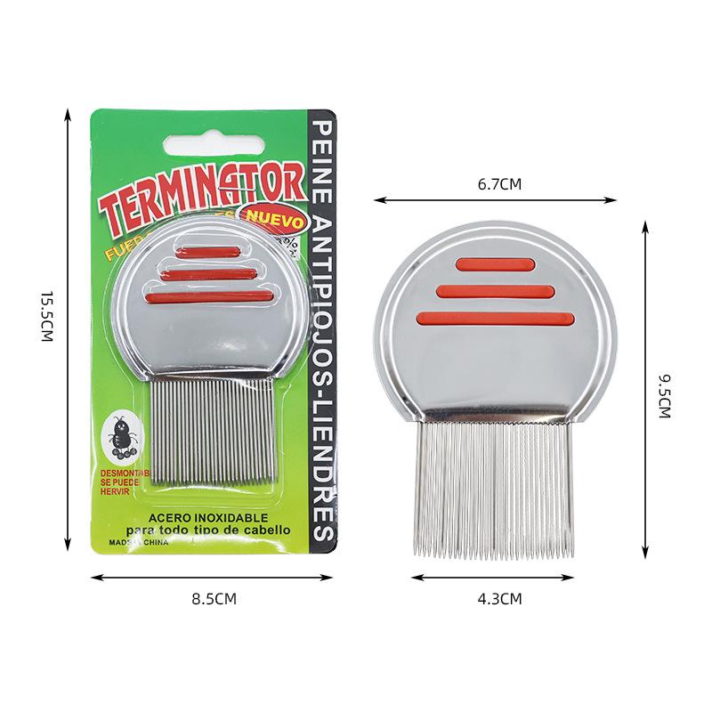 Pet Combs, Cat Combs, Three-bar Combs for Cats and Dogs, Hair Removal and Knotting Beauty Combs
