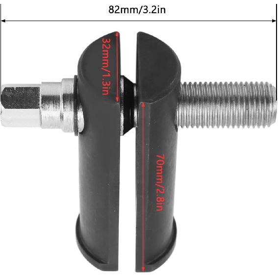 Steering Neck Bearing Race Remover,Motorcycle Steering Neck Bearing Race Removing Tool Universal for 1‑1/8in to 2‑5/8in ID Races