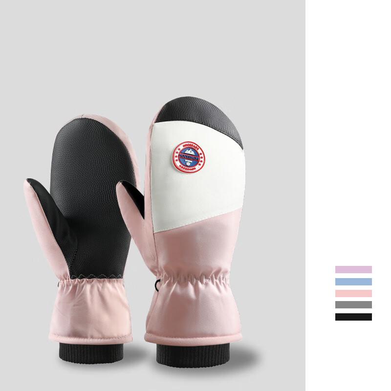 Snowpower Unisex Thickened Fleece Ski & Cycling Mittens One Size