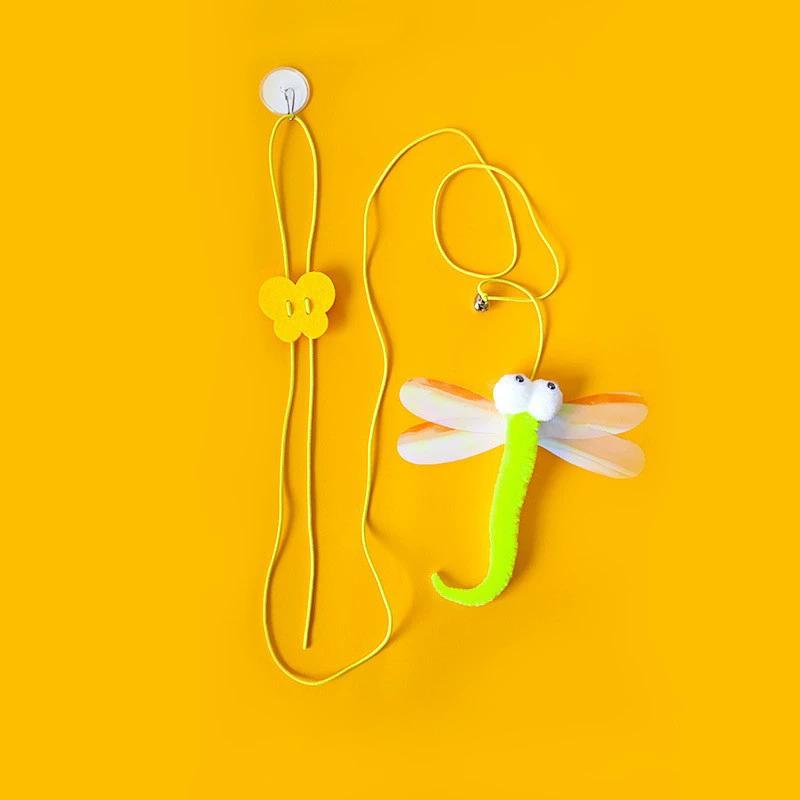 

Automatic Hunting Movement Cat Toy Electric Lifting Jump Catch YoYo Door Hanging Interactive Cat Self-entertaining Swing Toy