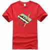 80s Cassette Tape Pencil 1980s Retro Vintage Throwback Music TShirt Men Clothing Vintage T Shirt Camisetas
