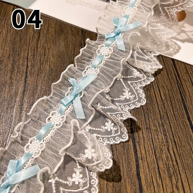 

Бант Плиссированная Лента Кружево Ручная Работа Сделай Сам Украшение Детская Одежда Подол Юбки Аксессуары для Одежды Шторы Аксессуары для Домашнего Декора 1Yard