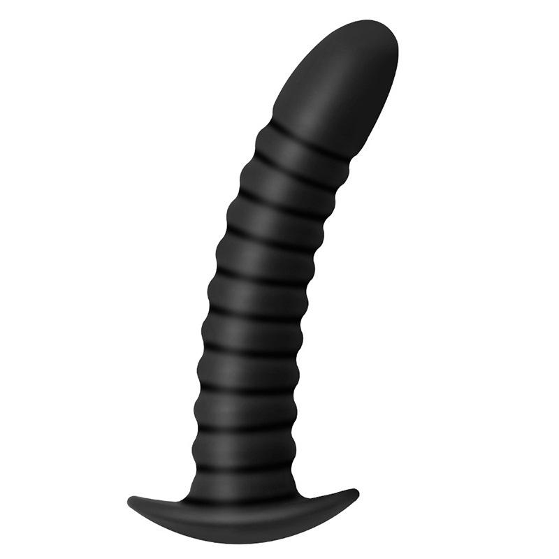 External Thread Anal Plug Tail Bead Toy for Women - SM Flirting Adult Sex Toy