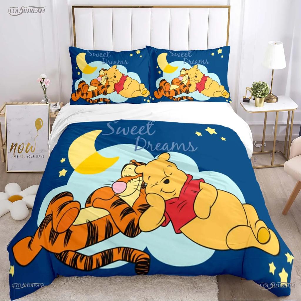 Comforter Winnie The Pooh All Season Comforter Bedding Sets Soft And S Single/Double/Queen/King