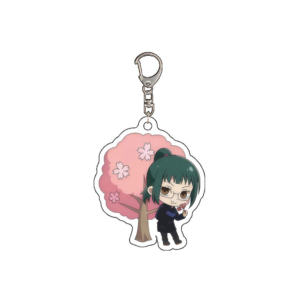 Acrylic Keychain For Anime Jujutsu Kaisen Fushiguro Megumi Okkotsu Yuta Choso Zenin Naoya Itadori Yuji Peripheral Pendant Gift