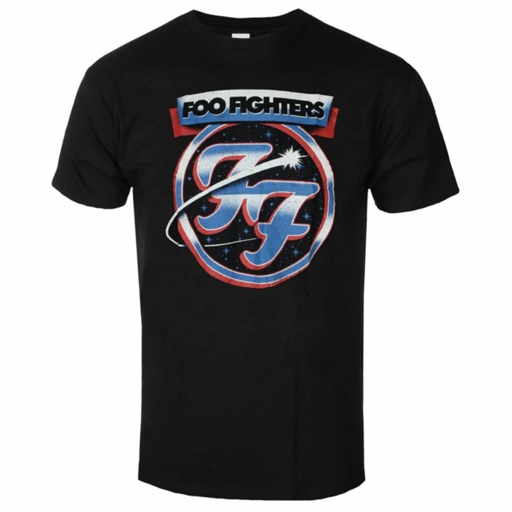 Foo Fighters Comet Inspired Print Tee Breathable Cotton Tshirt For Daily And Concert Wear Unisex