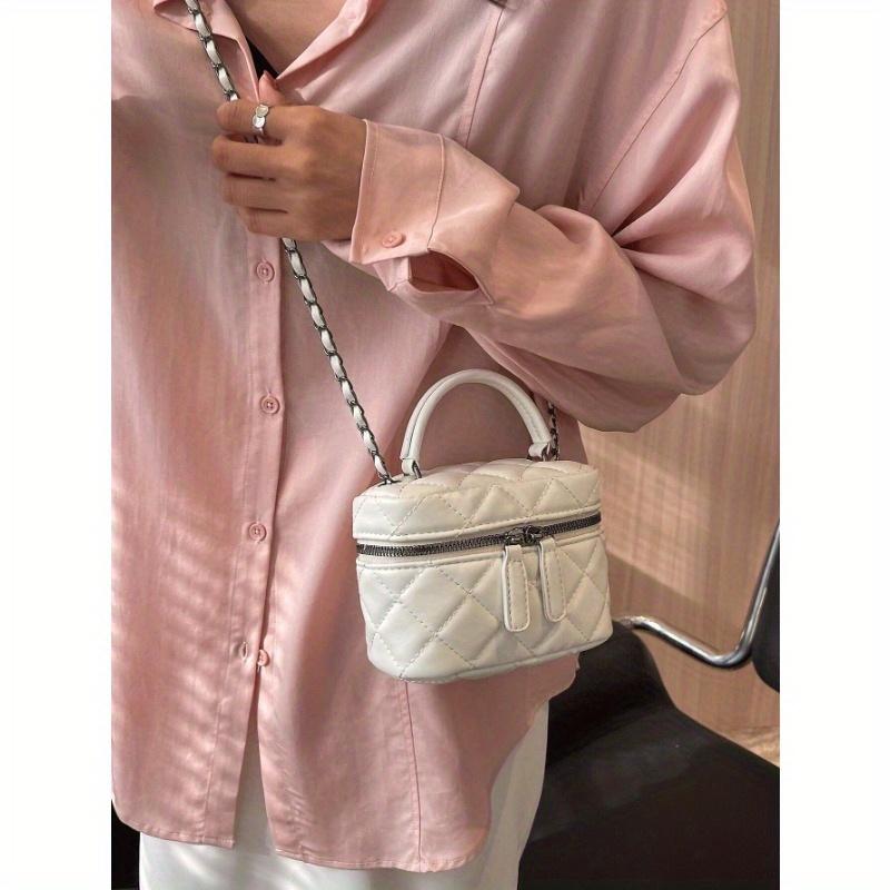 Lightweight Mini Bags, Chain Bags, Quilted Thread Bags, Handbags, Bucket Bags, Suitable for Teen Girls, College Students, and White-Collar Workers