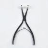 Boymia Pro Tape Extensions Press Plier Stainless Steel Multi-Functional Hair Tools Ergonomic Design 4.5cm Deck Shape