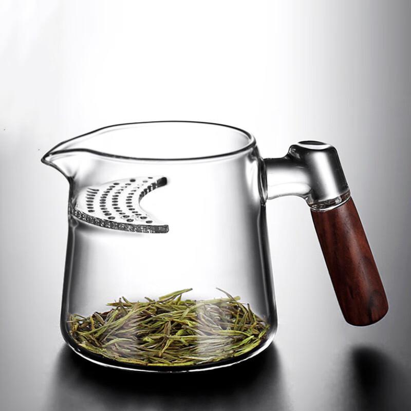 Chaxun 450ml Crescent Glass Teapot with Integrated Filter
