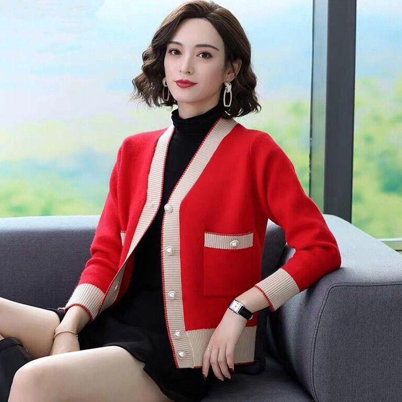 Knitted Cardigans Women Autumn Winter Button Up Loose Cardigan Sweaters Woman Korean Style Long Sleeve Knitwear