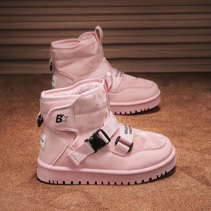 2023 Zimní Vodotěsné Dětské Sněhule - Unisex Peří Bavlna, Silné a Teplé