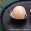 Utensili da cucina Cucchiaio a testa grande addensato Cucchiaio da zuppa Cucchiaio in acciaio inossidabile di grande capacità