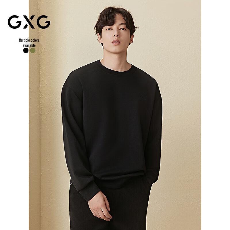 GXG Men's Crew Neck Sweatshirt with Back Graphic