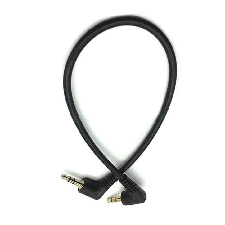 For Car Auxiliary 3Poles AudiosCable Plug Jacks3.5mm Male To Male Wire Converter