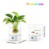 Rechargeable Night Light Gift for Bedroom Bedside Baby Room Breastfeeding Childrens Sleep Lamp Hydroponic Plant Base