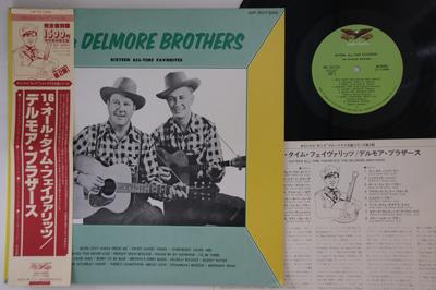 LP Schallplatte DELMORE BROTHERS - Sechzehn Allzeit-Favoriten VIP5073 GUSTO RECORDS 1978 USA Obi Country Gebraucht