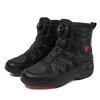 Jg-Wolf Motocross Boots Men Women Biker Boots Anti-Slip Riding Boots Waterproof Leather Motorcycle Shoes For City Riding