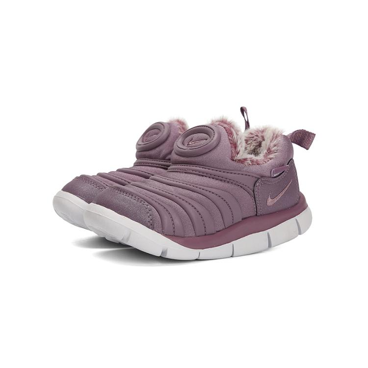 Nike Dynamo Free SE Abrasion Resistant Low top Toddler Shoes Purple Infant And Toddler AA7217-501
