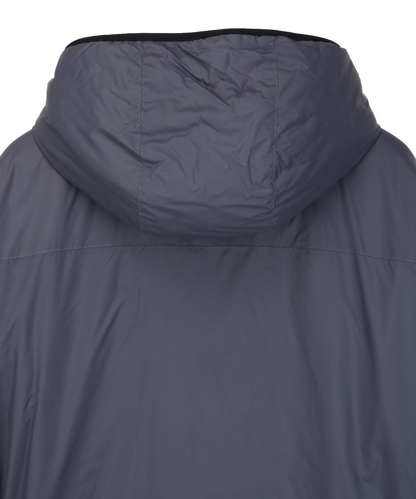Il Corso Functional Hooded Padded Jacket Charcoal Gray