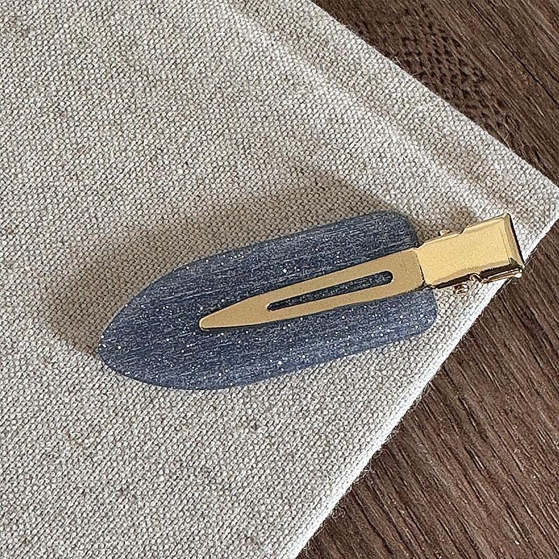 

Новая корейская изысканная сверкающая заколка для волос без следов для женщин Y2k милая крутая острая девушка клипса «утиный рот» повседневные аксессуары