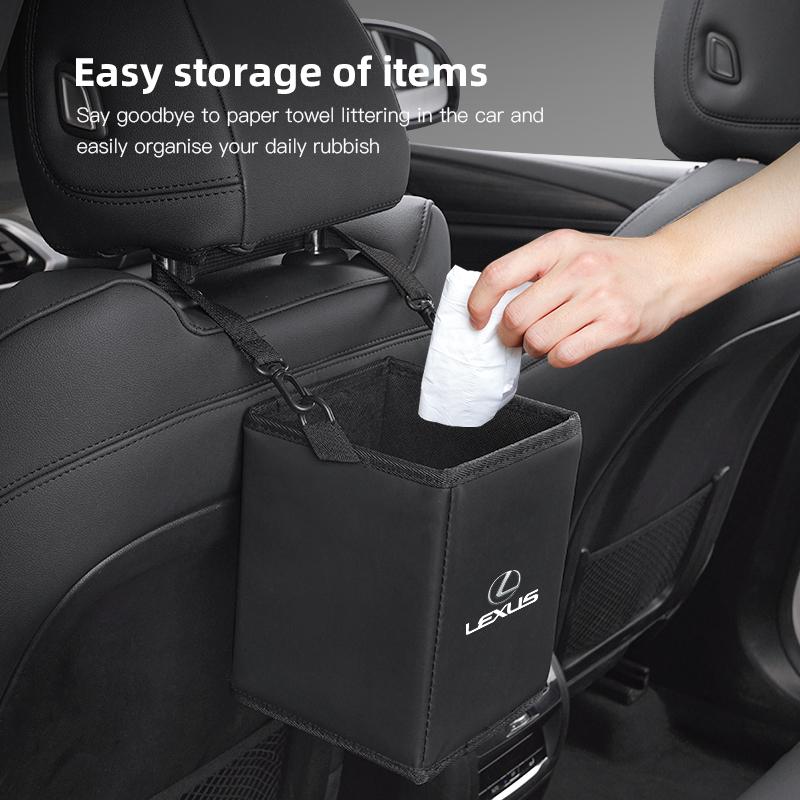 MVTT4 Car Interior Umbrella Storage Box Seat Back Organizing Bag For Lexus F SPORT ES RX NX LS UX LM LX GX LC RZ IS CT GS RC HS SC LBX