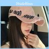 Elegant Summer Spring Womens Pink Baseball Cap Wide Brim And Soft Design Fabric