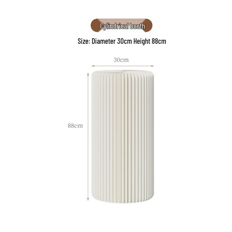 Creative Foldable Cylindrical Display Rack and Wedding Ornament Stand