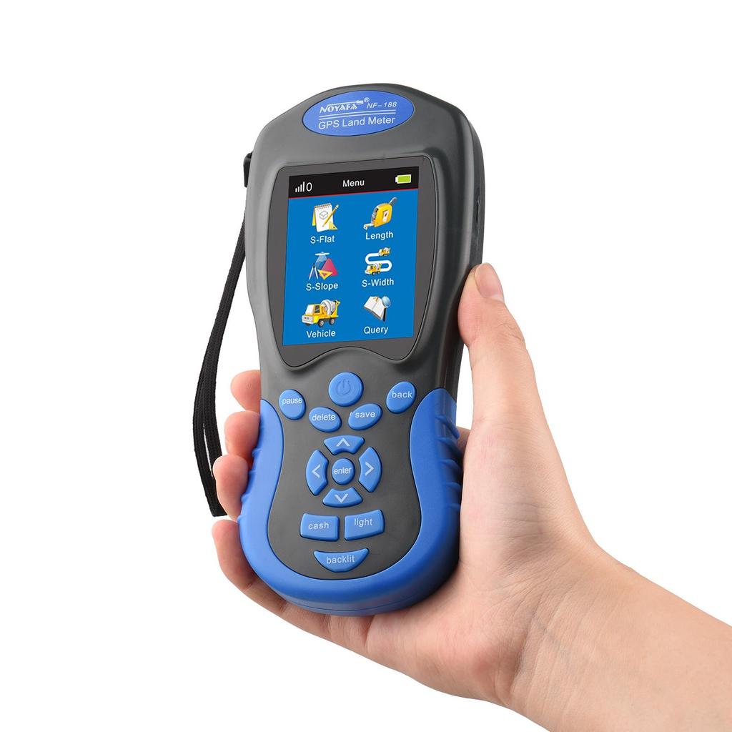 NOYAFA NF-198 GPS Arazi Ölçer El Dijital LCD Tarım Arazisi Alan Uzunluk Yükseklik Basınç