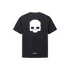 HYDROGEN Uni Back Big Skull Short Sleeve Round