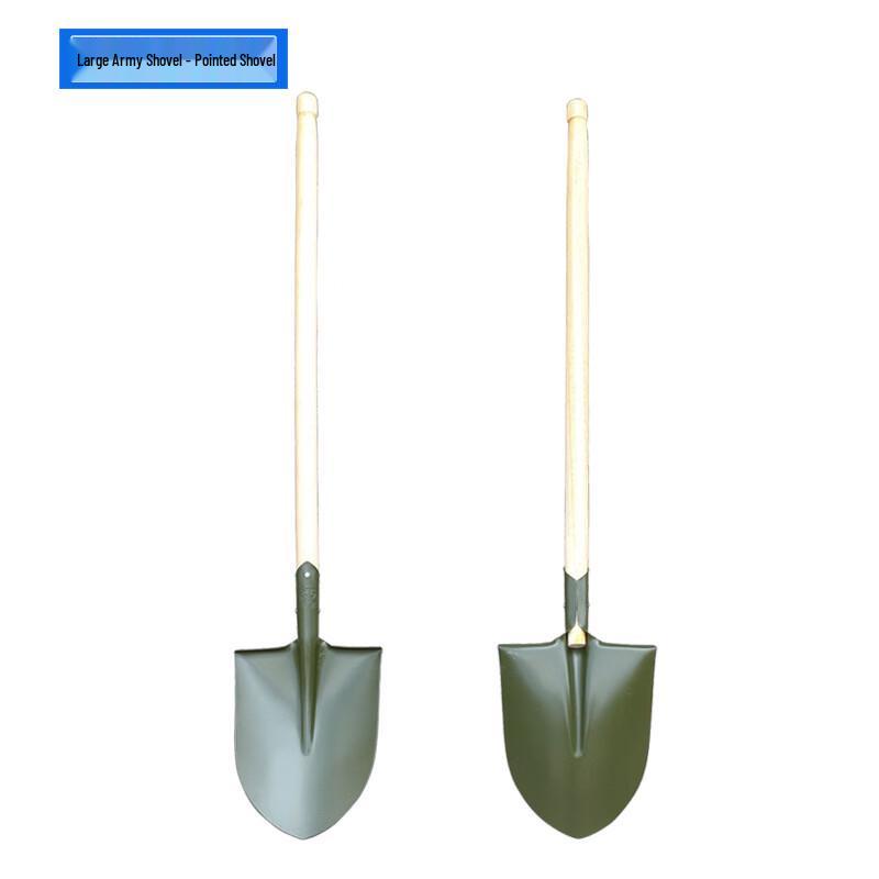 Weisi Heavy-Duty Outdoor Shovel and Pickaxe Large
