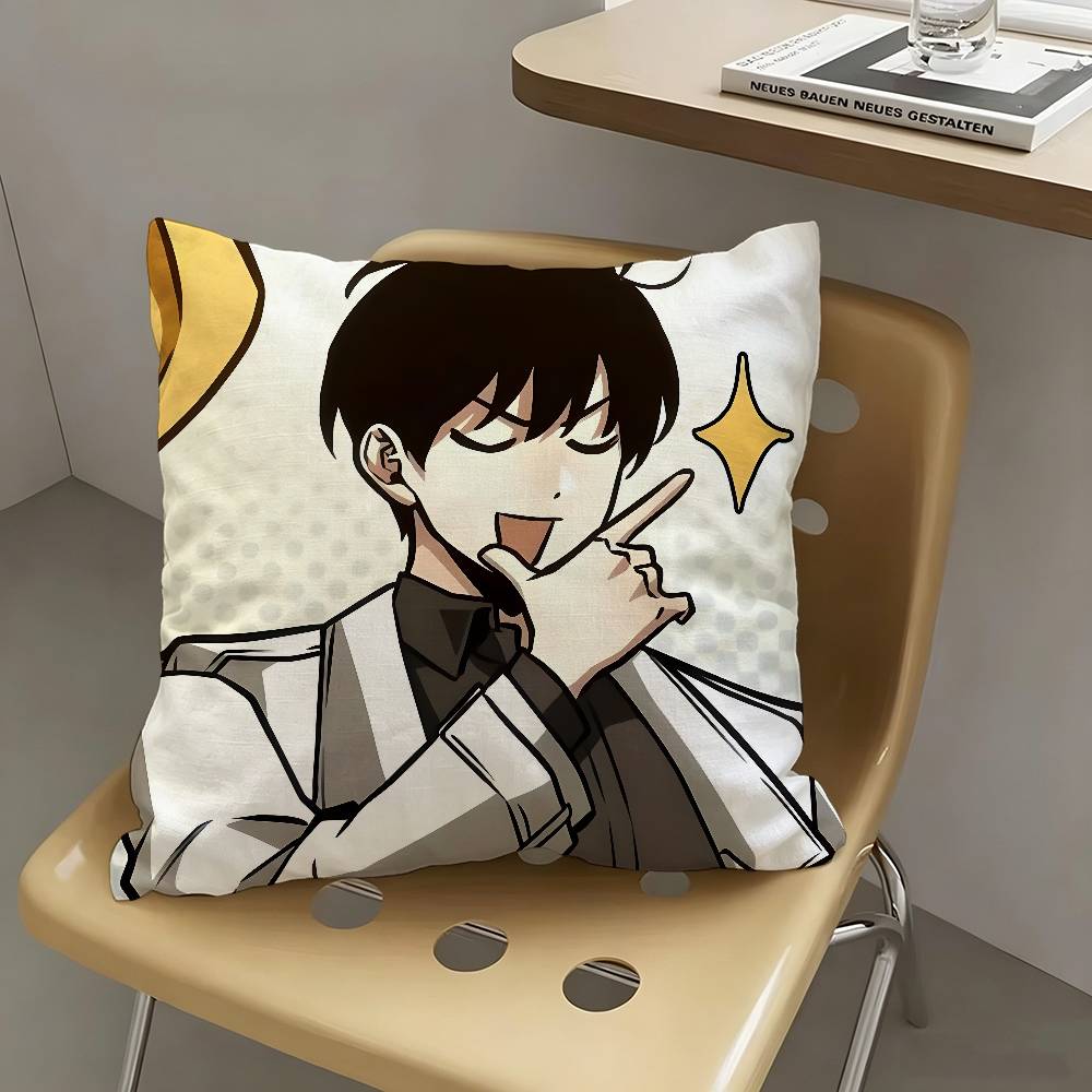 1pc Anime Omniscient Readers Viewpoint Pillow Case Fashion Square Pillowcase Bedroom Sofa Room Ins Decoration Leisure