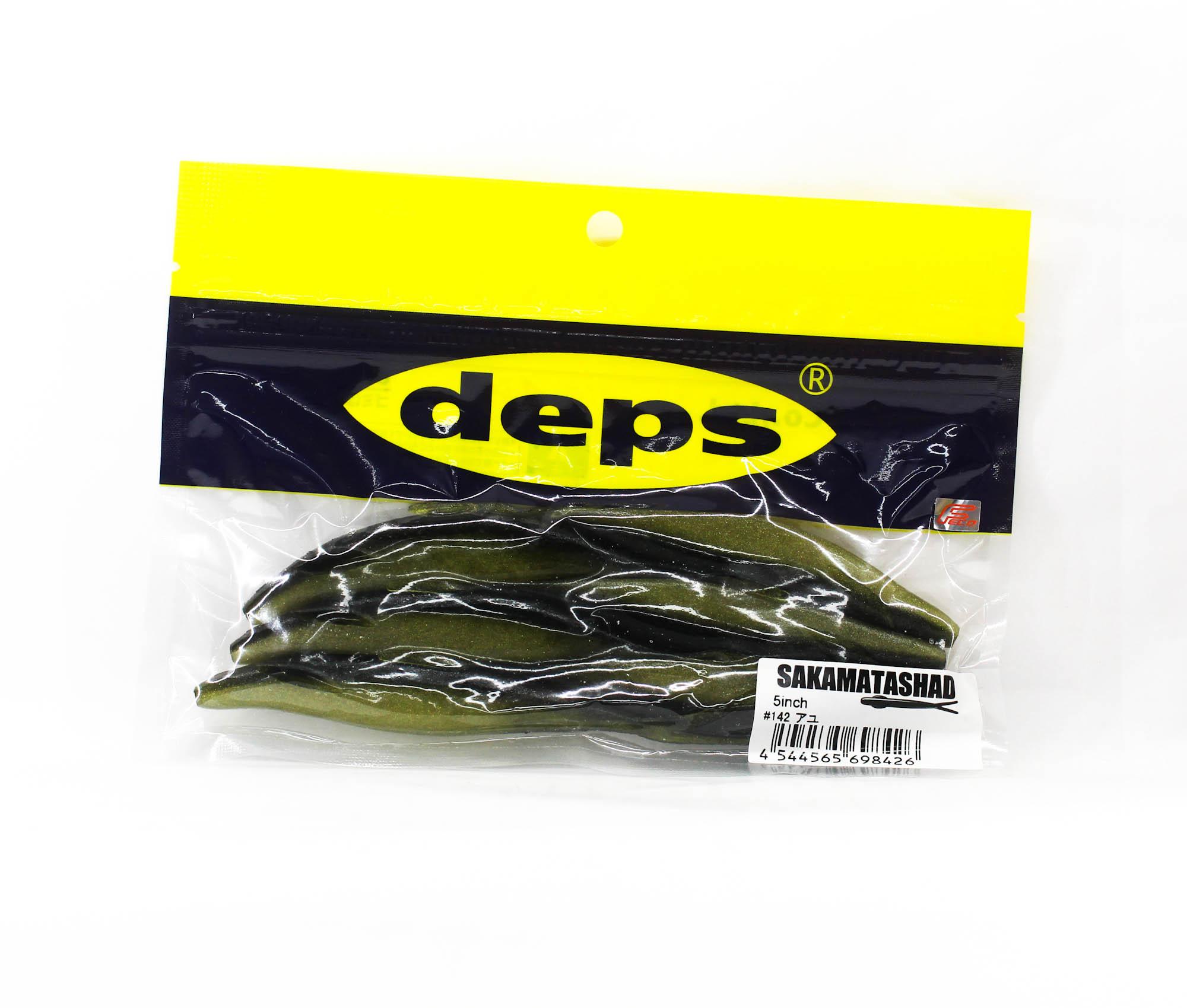 

Deps Soft Lure Sakamata Shad 5 Inch 142 (8426)