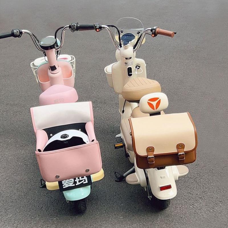 Πίσω Τσάντα Αποθήκευσης για Ηλεκτρικό Πατίνι & Ποδήλατο: Συμβατό με μοντέλα Yadea, Aima, Luyuan