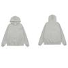 Unisex Broken Planet Print Velvet Hoodie - Trendy & Casual