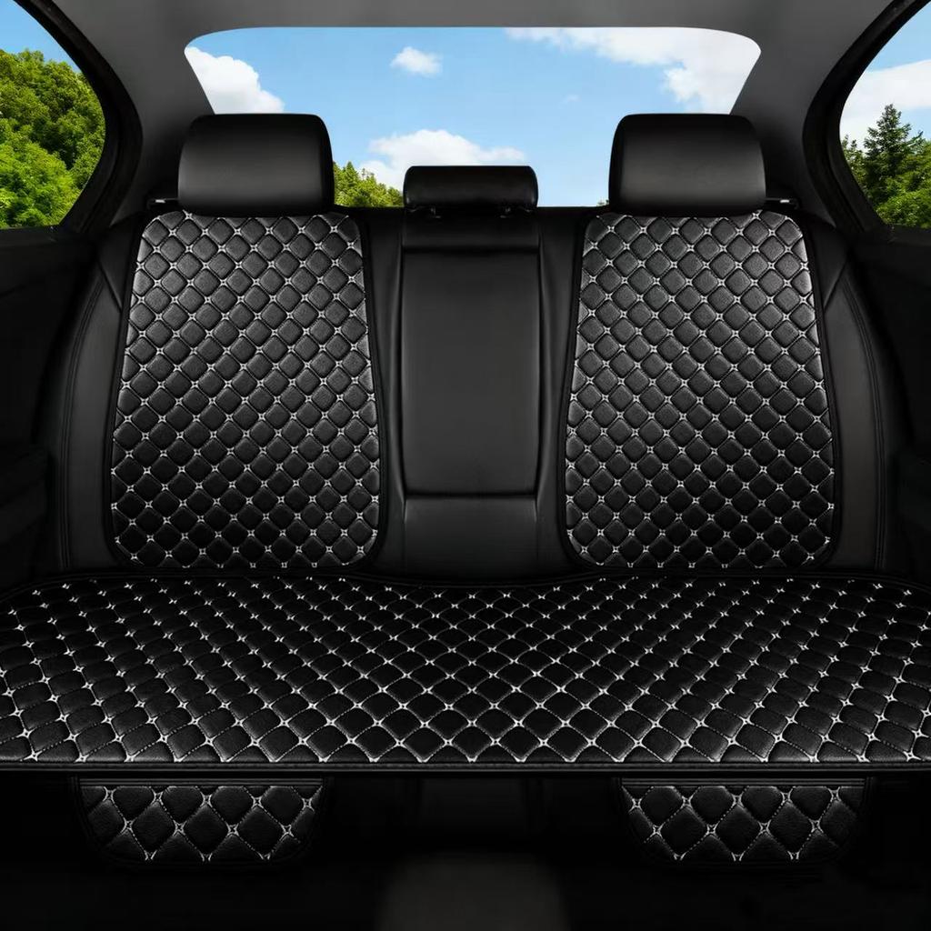 New Car Seat Cushion Universal Comfort Breathable Leather Diamond Grid Single Seat Multi-Pack Universal Vehicle Seat Pad