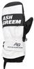 ASHGREEM Snowboard Mittens with Wrist Protectors Size 6 Colors and Snow Ski Cold and Graffiti (AGGL-3900 TW091), Small, Available, Men's Women's,