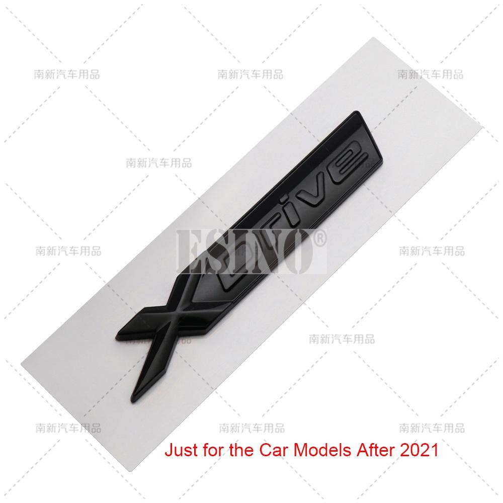 3D S Drive X Drive Badge ABS Rear Trunk Emblem Adhesive Emblem for BMW E90 F30 G20 F10 G30 F25 G01 F15 G05 G06 G07 Pj2
