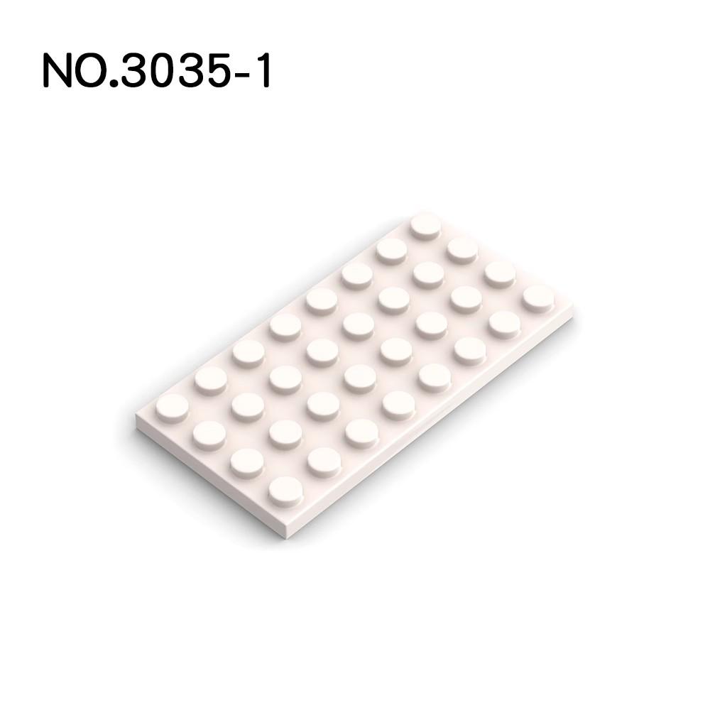 20 Piezas Piezas MOC 3035 Placa 4 x 8 Ladrillos Compatibles DIY Ensamblar Bloques de Construcción Partícula Puzzle para Niños Juguete para el Cerebro Regalo de Cumpleaños
