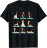 Funny Dog Yoga Pose Lover Namaste Gift Fitness Outfit Gift Unisex T-Shirt
