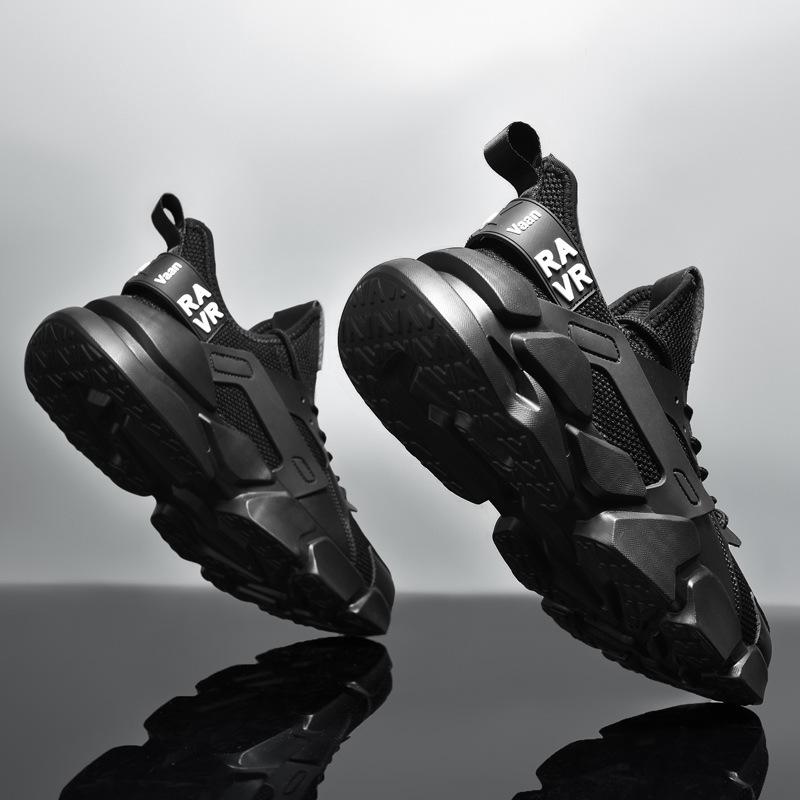 

Негабаритная мужская обувь Баскетбольная повседневная спортивная модная универсальная обувь для бега Обувь для папы Маленькие белые туфли 46 чёрный