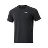 Comfortable Breathable Solid Color Round Neck Versatile Short Sleeve T-Shirt Men Tops Mixed-Thunder-Gray ATSV363-4