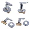 Multipurpose Aluminum Alloy Concealed Water Valves DN15 Female Thread NPT for Home and Commercial Water Systems