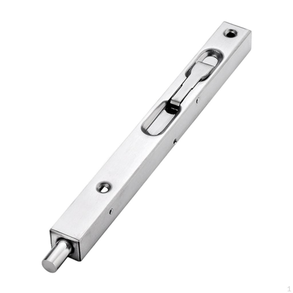 Flush Bolt , Sturdy Wear Resistant Easy To Use Practical Hardware Concealed Latch for Apartment