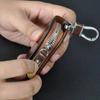 AANL1 New Leather Wood Grain Car Key Cover Keychain Case For Kia GT Line Sportage Ceed Picanto K5 K3 K2 Stonic Auto Accessories