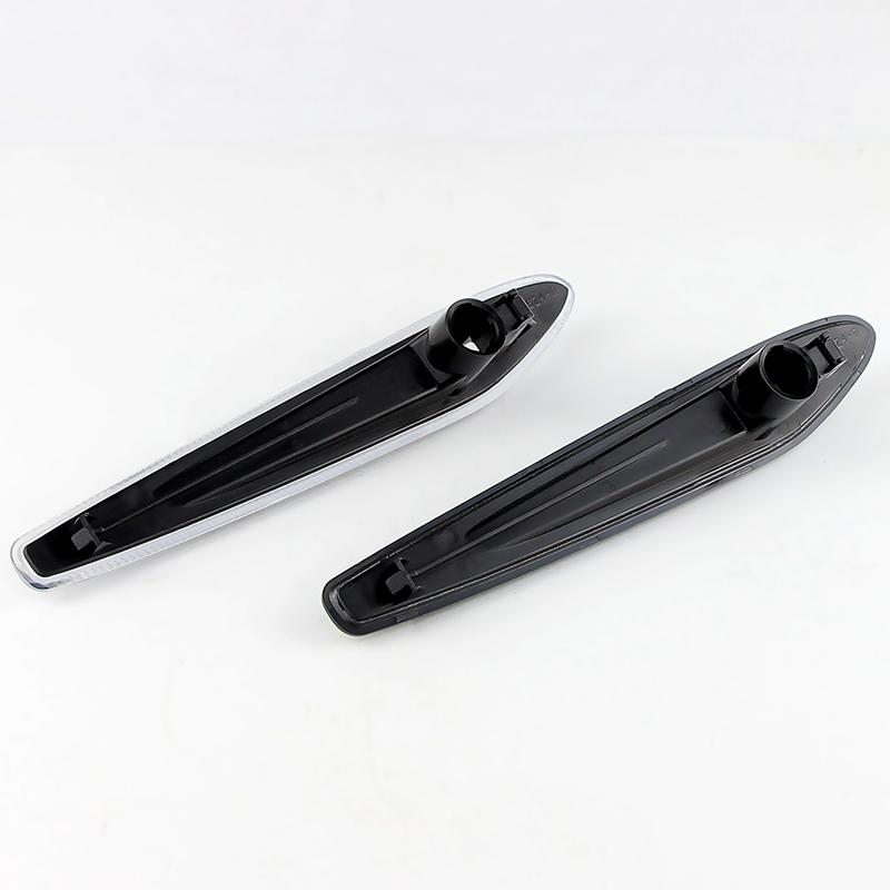 2PCS No Bulbs Car Fender Indicator Light Housing Covers Shells For Alfa Romeo 159 Sportwagon Spider Brera typ 939 2006-2011