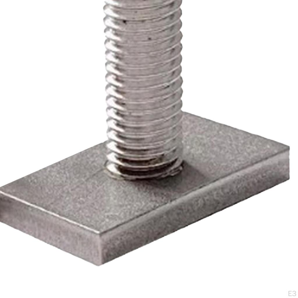 20x T Slot Bolts Shape Rectangle Head for Rail Carrier Car Roof Rack